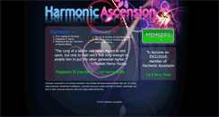 Desktop Screenshot of harmonicascension.com